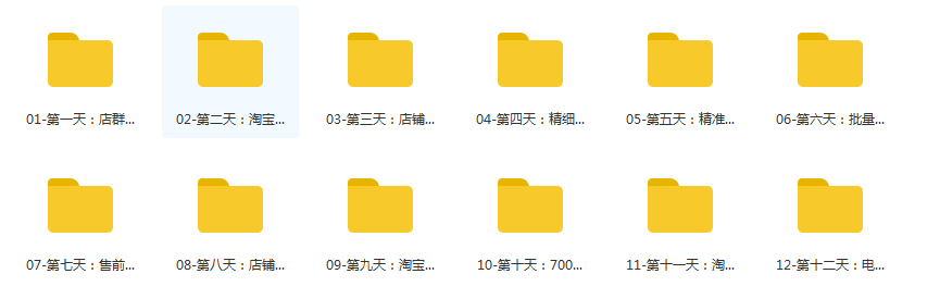 分享一套淘宝无货源开店教程(非常齐全)